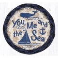 Capitol Importing Co 5 x 5 in. IC-79 YouMe & the Sea Printed Coaster 31-IC079YMS